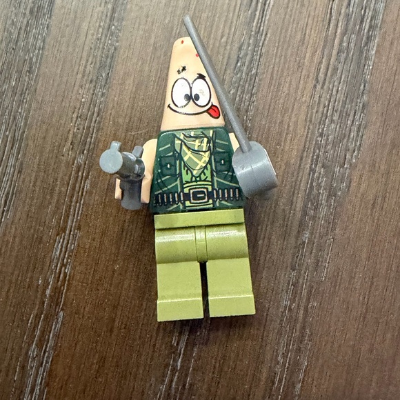 LEGO Patrick Star Minifigure SpongeBob SquarePants Theme Plastic Character - Picture 2 of 3
